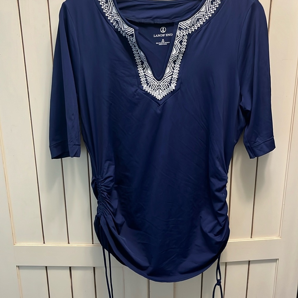 Barely worn swim cover top, great for days at beach or pool